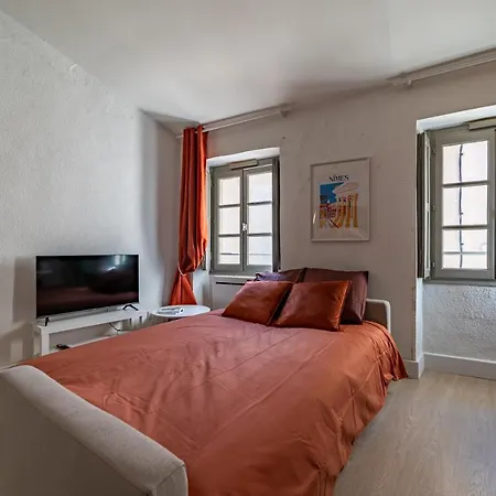 Coeur De L'ecusson - Immeuble Privatise 6-12 Pers Apartamento Nîmes